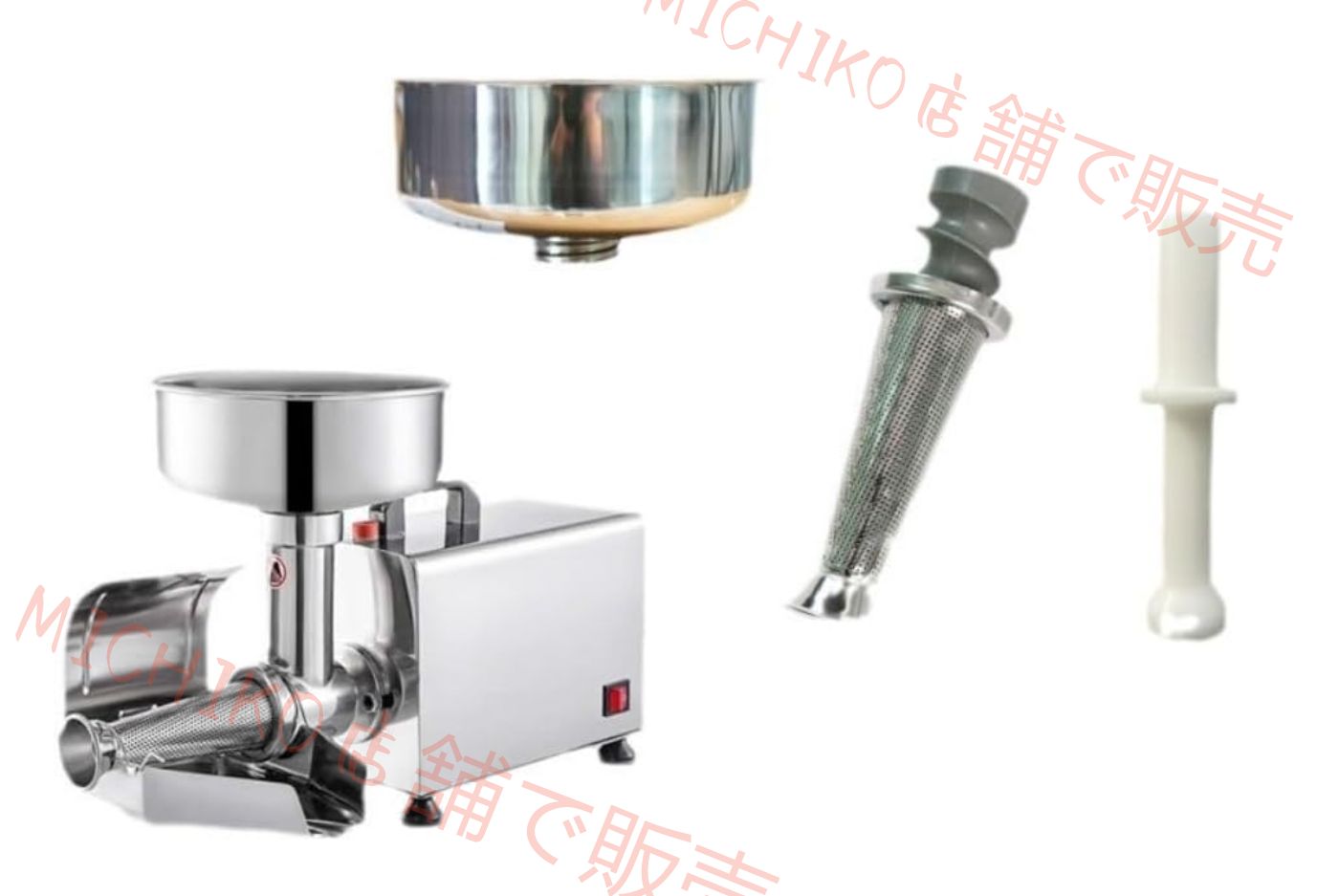 ジャム＆ソース絞り器メーカー 業務用食品粉砕プレス機