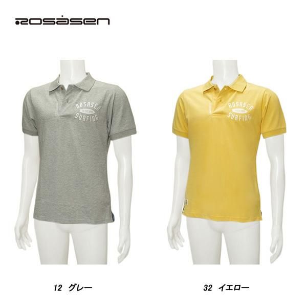 ロサーセン Rosasen メンズ 春夏 T／Cベア鹿の子 半袖シャツ 044-29240