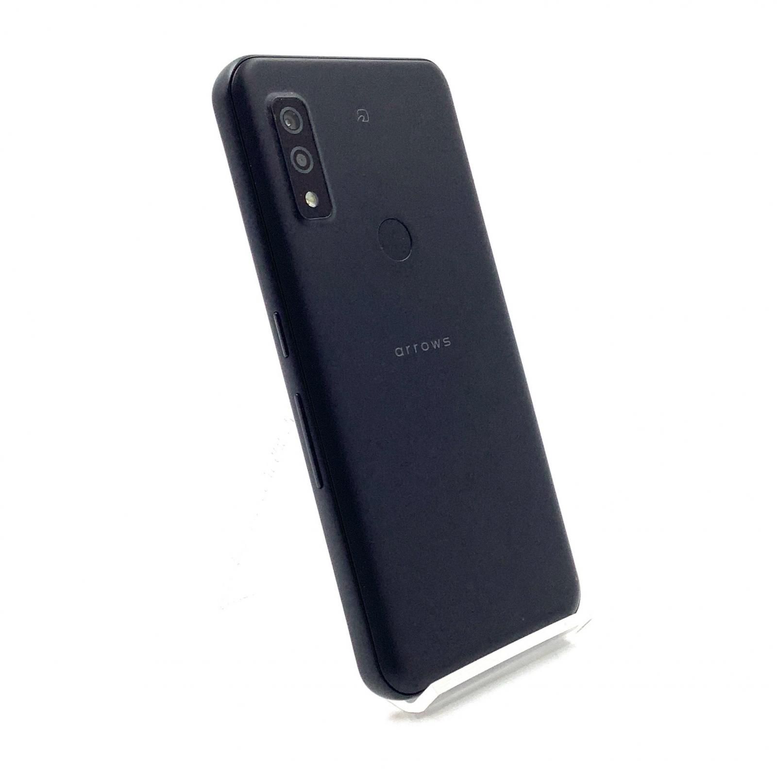 【美品】arrows We　ブラック　FCG01SKA　本体　FCNT 富士通 新古品 FCG01 arrows We ブラック SIMフリー au スマホ
