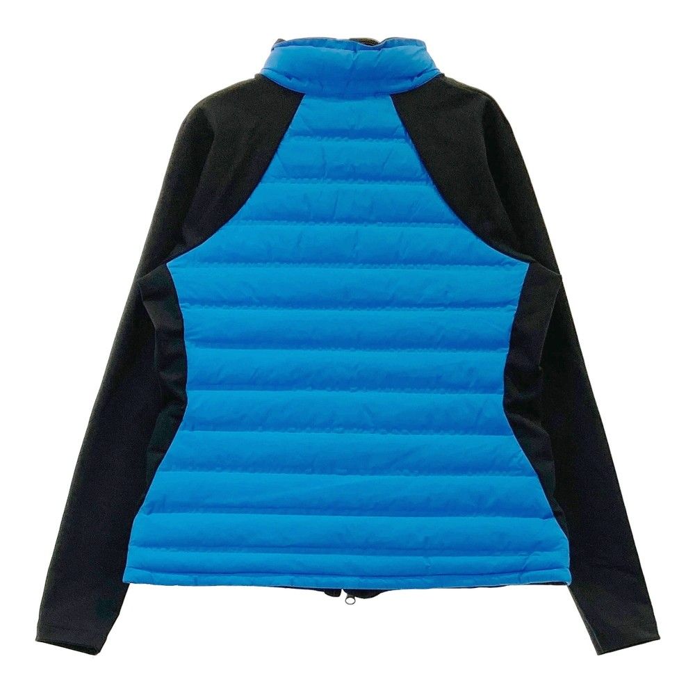 サイズ M DESCENTE GOLF デサントゴルフ ダウン ジップジャケット ブルー系 240101502709 ゴルフウェア レディース ストスト