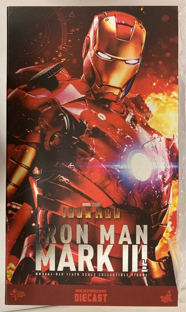 HOTTOYS MOVIE MASTERPIECE DIECAST IRON MAN MARK III 2.0 MMS664-D
