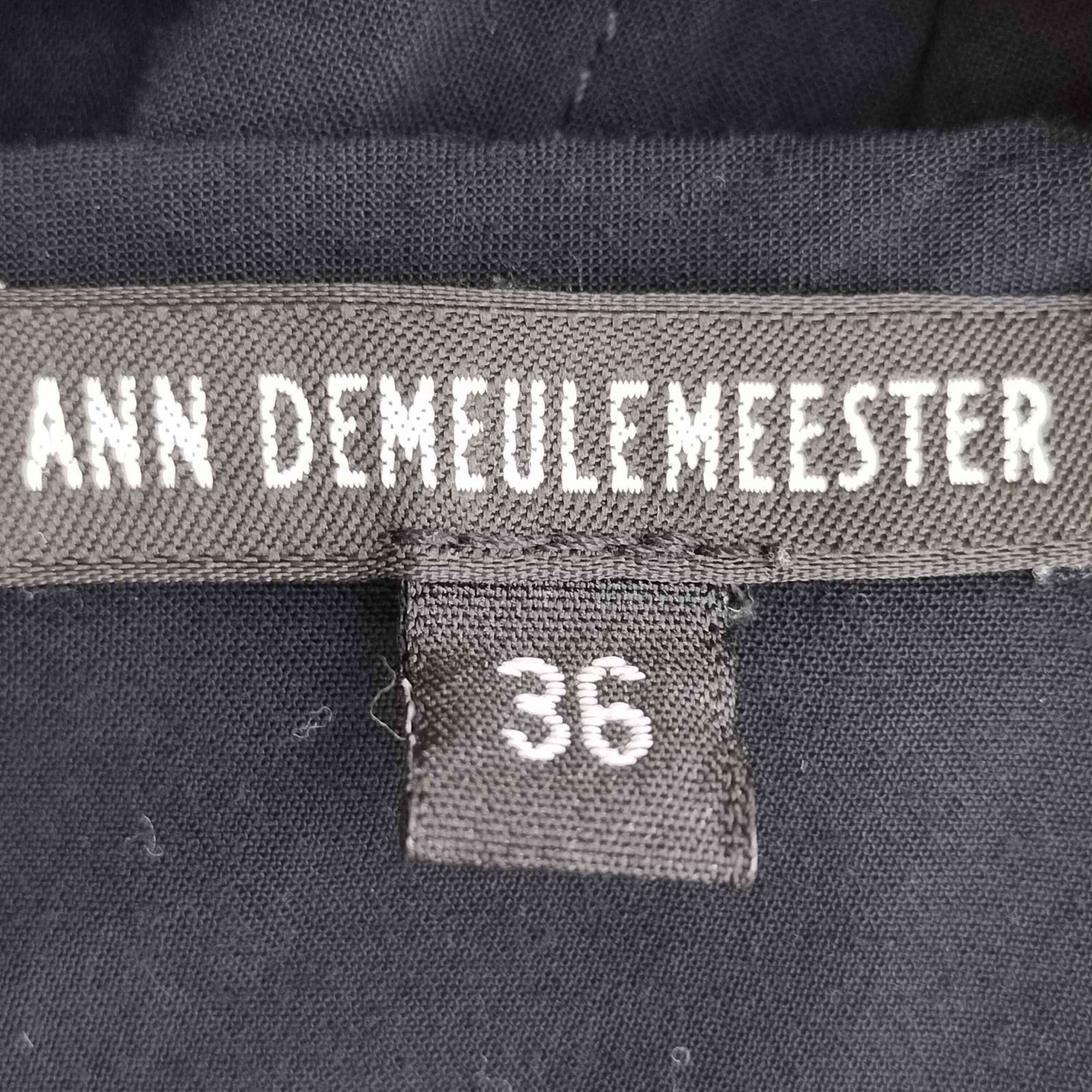 ANN DEMEULEMEESTER タグ付き ワンピース 34 ANN DEMEULEMEESTER(アンドゥムルメステール) ラップキャミ