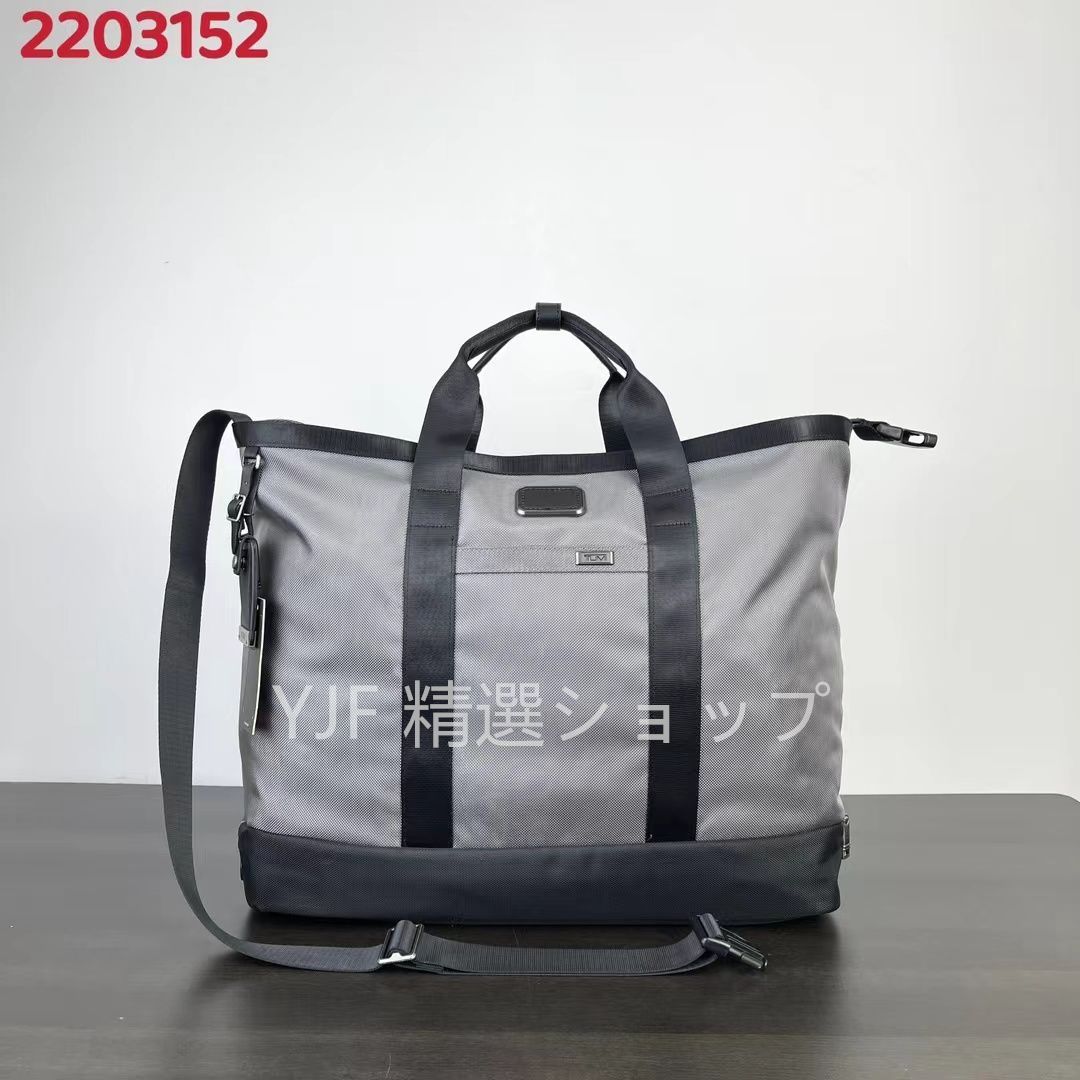 新品 TUMI 2203152D3 キャリーオール・トート ALPHA3 黒白青