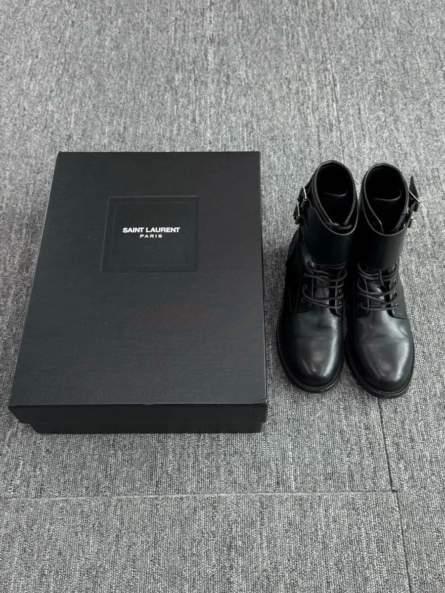 36 5 Saint Laurent サンローラン ウォーカーブーツ ブーツ 黒