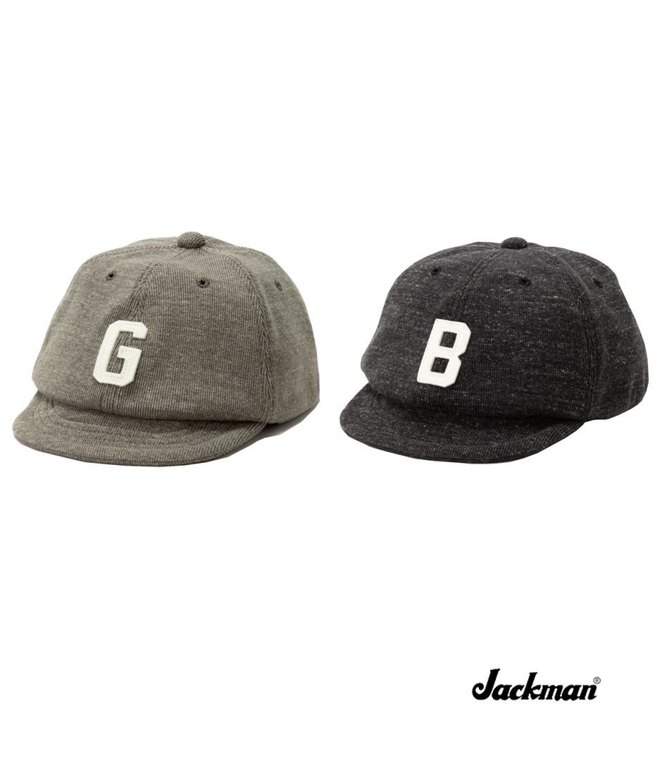 Jackman ジャックマン GGリブベースボールキャップ