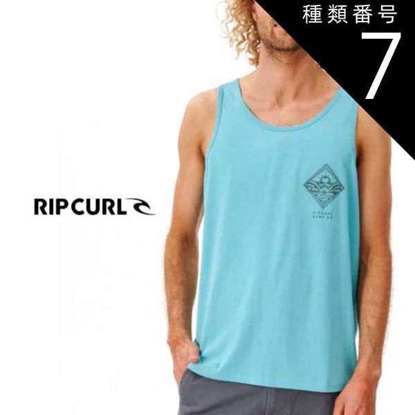 種類7：RETRO YELLOW/S 【RIPCURL/リップカール】CTEHS9 REFLECTIONS TANK タンクトップ メンズ ティーシャツ トップス