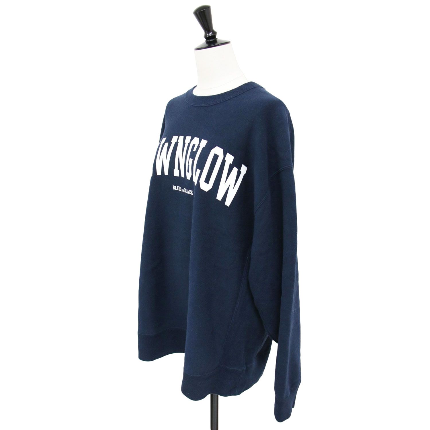 AP STUDIO エーピーストゥディオ ニット セーター 23秋冬 ネイビー 紺