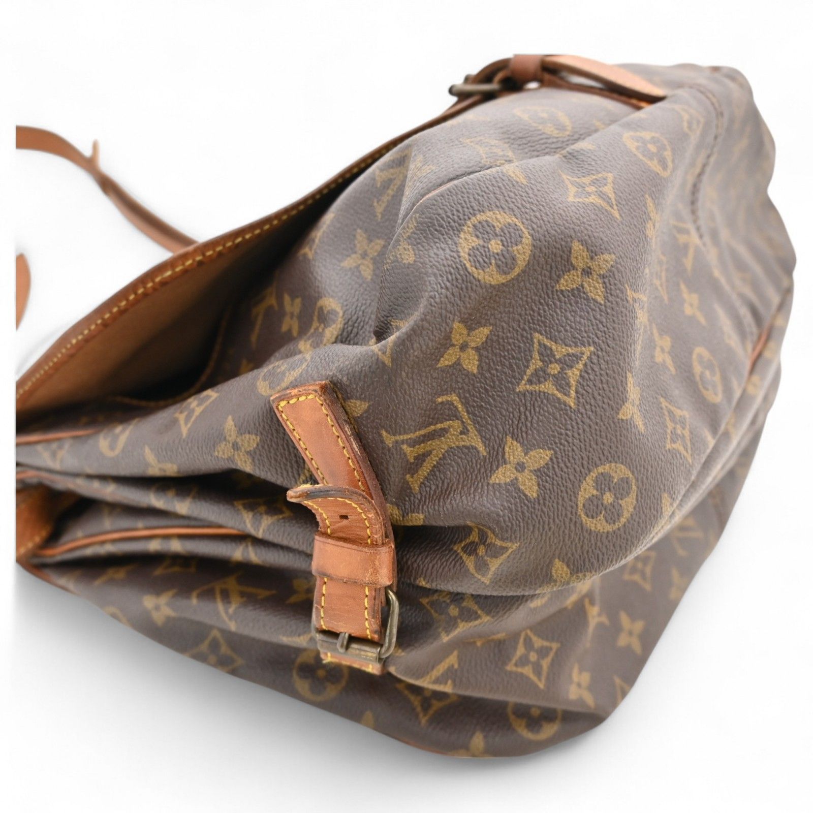 ルイヴィトン モノグラム ソミュール30希少刻印 Bランクlv9928fw LOUIS VUITTON - ルイヴィトン モノグラム ソミュール30 希少