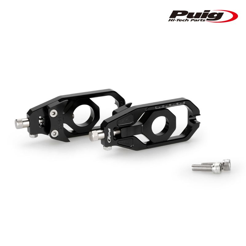 Puig 20693N CHAIN TENSIONER BLACK YAMAHA T-MAX530 12-19 T-MAX560 20-22 プーチ チェーン テンショナー