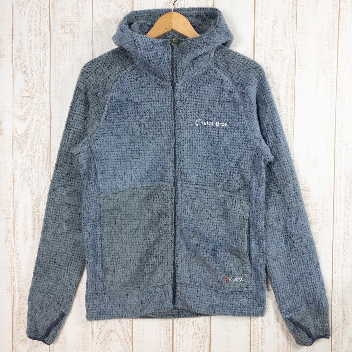 MENs M ティートンブロス ウール エア フーディ Wool Air Hoody フリース ポーラテック ウール ハイロフト TETON BROS  TB203-61M グレー系 - メルカリ