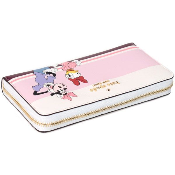 ケイトスペード 財布 katespade PVC ディズニー コラボ デイジーダック クララベルカウ ドナルドダック ミッキー フレンズ ラージ  コンチネンタル ジップ アラウンド 長財布 マルチ WLR00437 - メルカリ