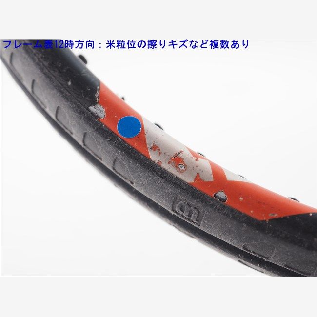 中古 テニスラケット ウィルソン トライアド 6.0 106 2002年モデル【DEMO】 (G2) WILSON TRIAD 6.0 106 2002 (c25070002c) 中古】ウィルソン トライアド 6.0 106 2002年モデル【DEMO