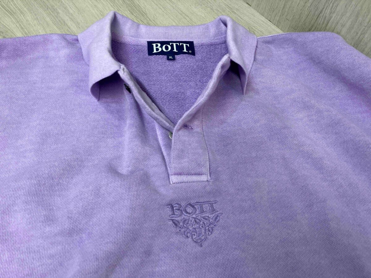 BOTT Pigment Dye Sweat Polo 233BoTT14 ボット ピグメント ダイ 