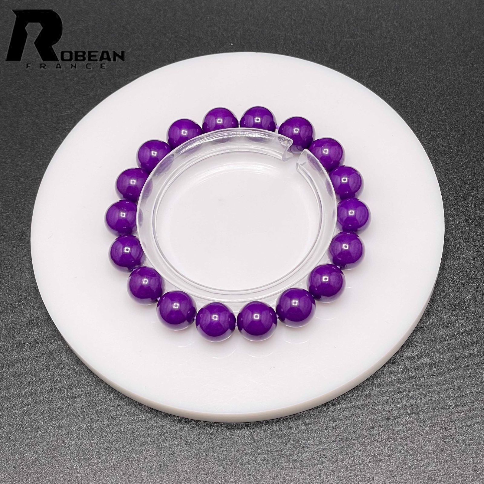 上品 EU製 定価5万円☆ROBEAN・フォスフォシデライト☆ブレスレット