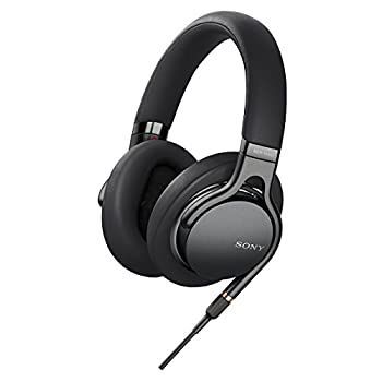 【】ソニー SONY ヘッドホン MDR-1AM2 B : ハイレゾ 密閉型 折りたたみ式 ケーブル着脱式/バランス接続 4.4ケーブル同梱 リモコン/マイク付 2018年