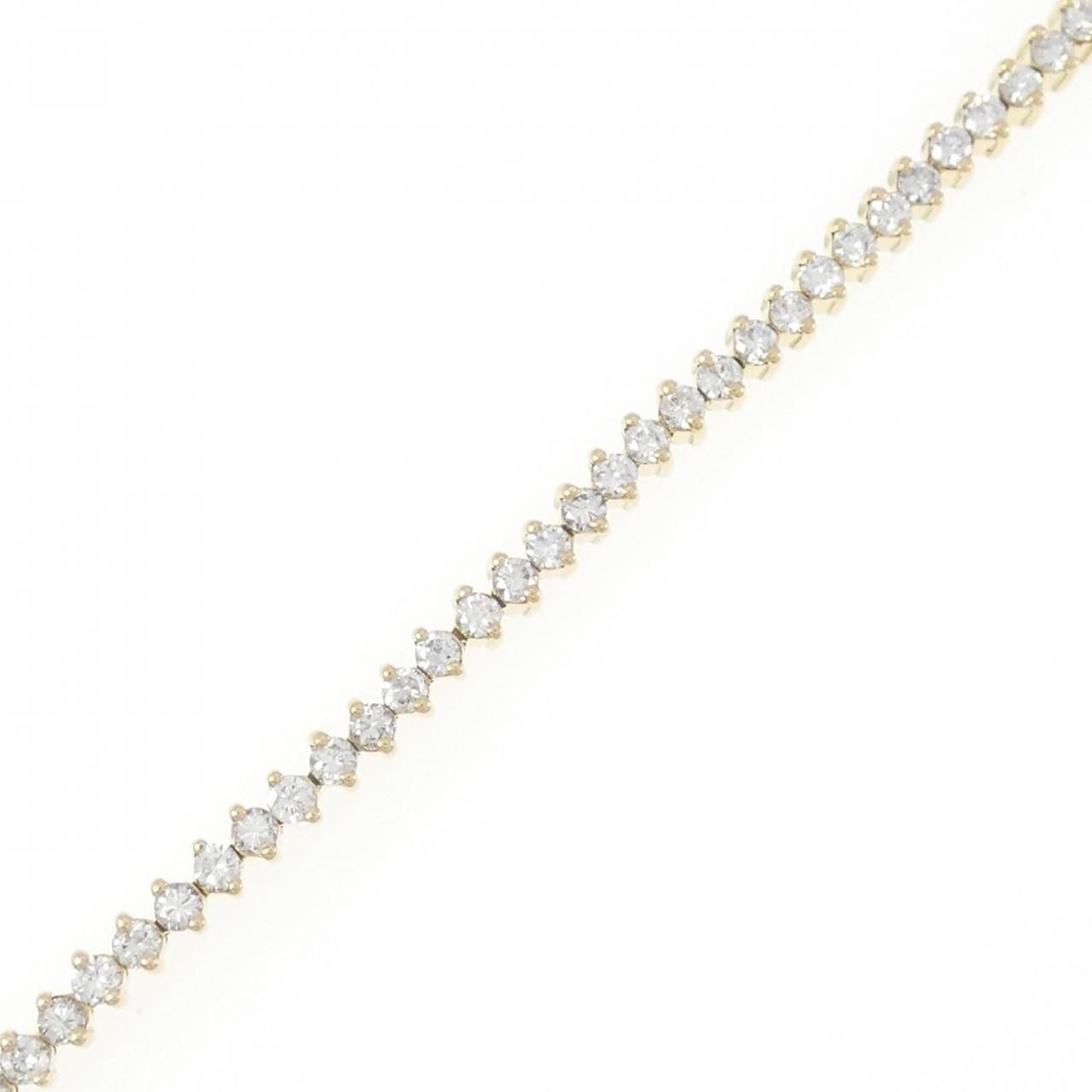 最終価格　18kYG ダイヤモンド　ブレスレット　2.00ct 18KYG ダイヤモンド ブレスレット 2.00CT ギフト K18イエローゴールド