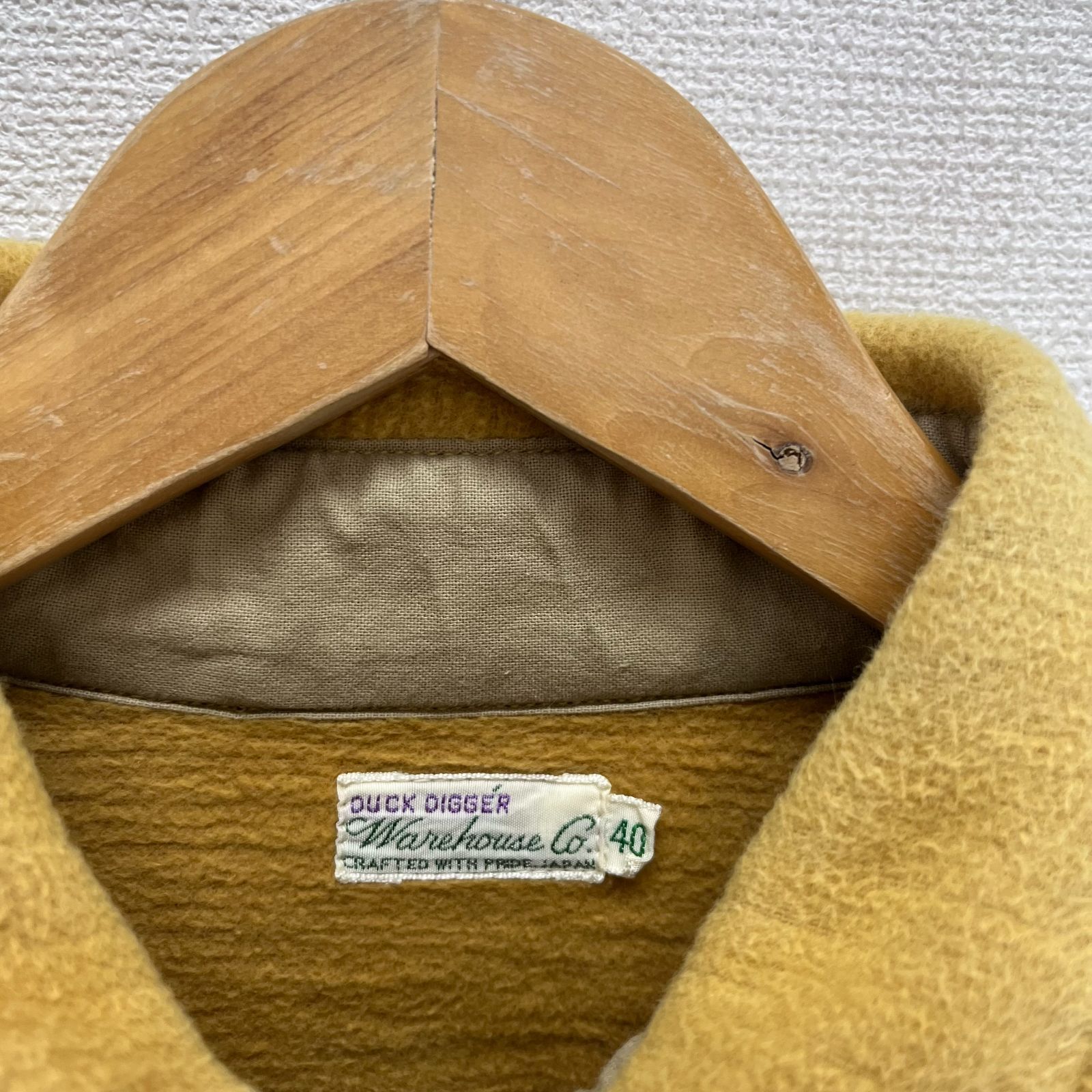 DUCK DIGGER WAREHOUSE プリズナー　シャツ　ジャケット　M ウェアハウス ダックディガー プリズナージャケット WAREHOUSE