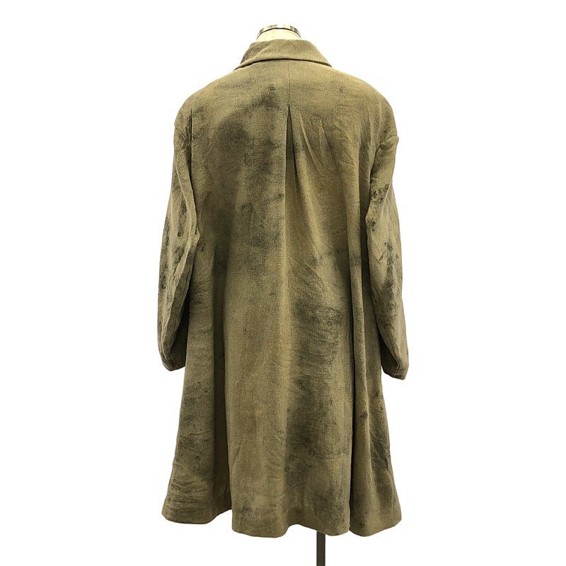美品】 Peng Tai / ペンタイ | Hand Dyed Car Coat / シングル ステン