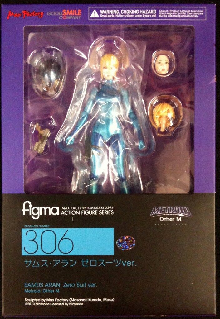 グッドスマイルカンパニー figma/メトロイド アザーエム 【306 サムス・アラン ゼロスーツver/Samus Aran -Zero Suit Ver.-】