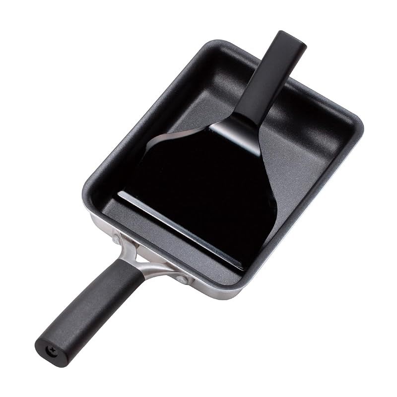 貝印 KAI 脇雅世 O.E.C IH対応 卵焼き器 スクレッパー付 DY5201 1