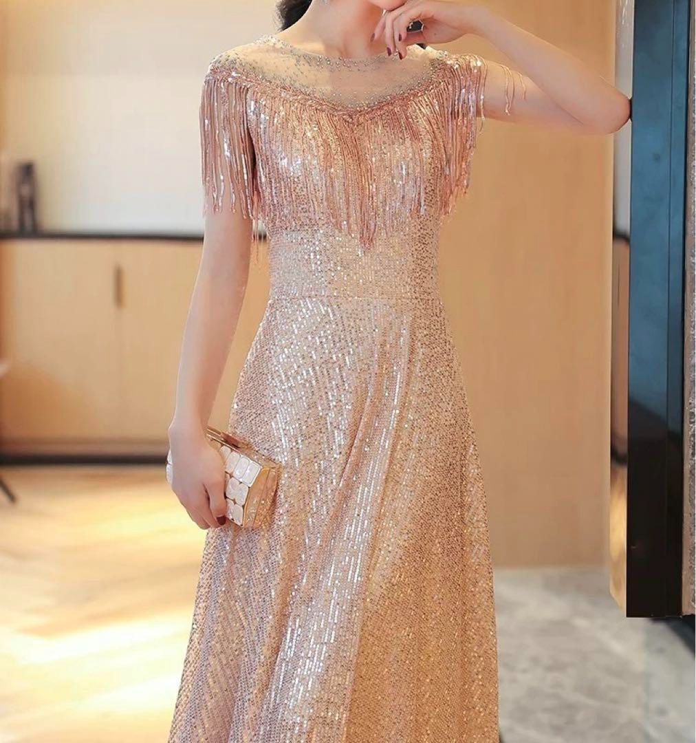 オシャレなイブニングドレス