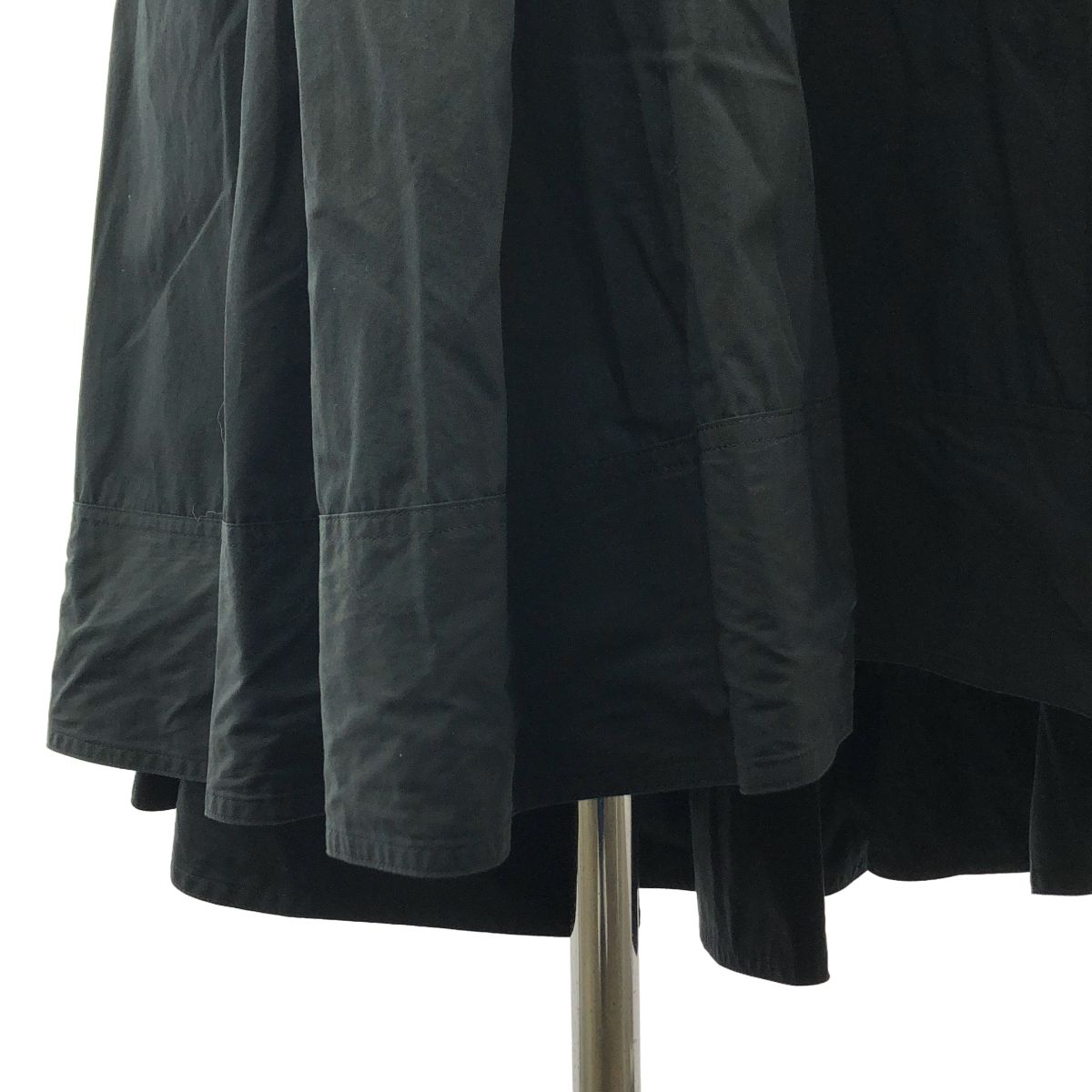 美品！マディソンブルー タックボリュームスカート 00 ブラック ロングスカート MADISON BLUE / マディソンブルー | TUCK VOLUME SKIRT タック