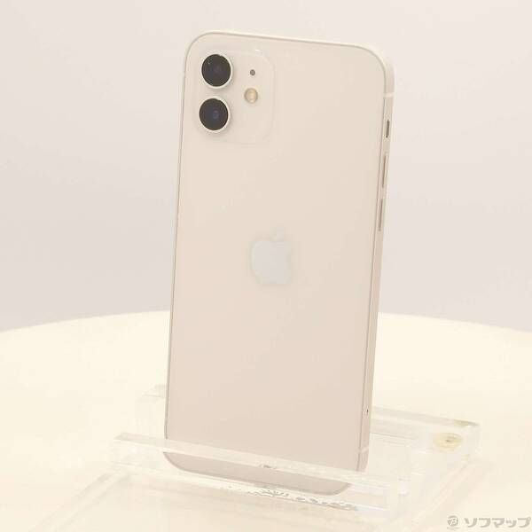 〔 〕iPhone12 128GB ホワイト MGHV3J A SIMフリー 〔ネットワーク利用制限▲〕 258