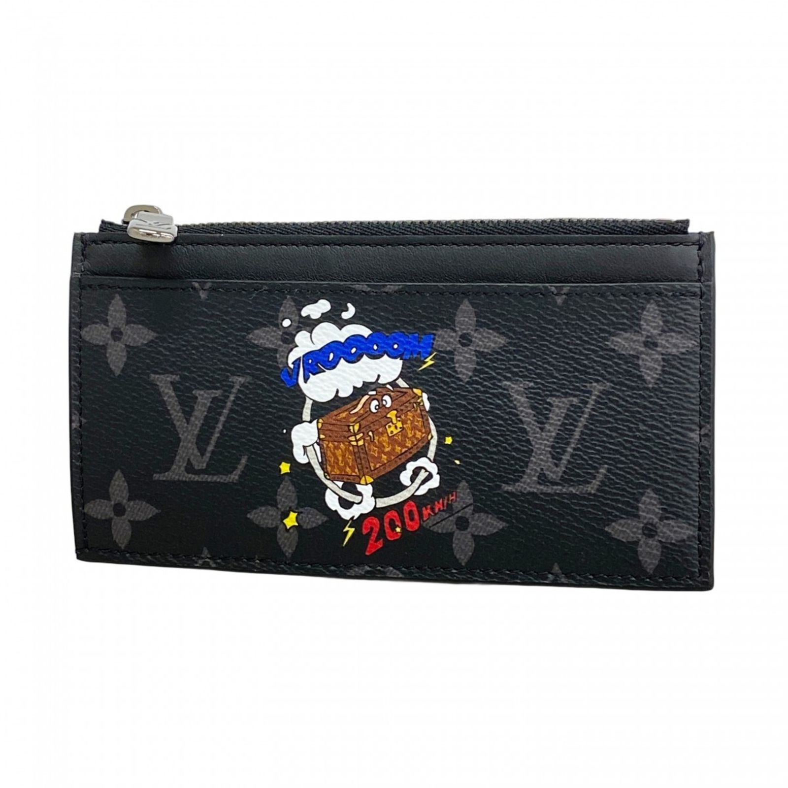 ルイ ヴィトン Louis Vuitton ルイ ヴィトン 財布 コインケース モノグラム エクリプス コインカードホルダー トランクデザイン M80932 ブラックメンズ