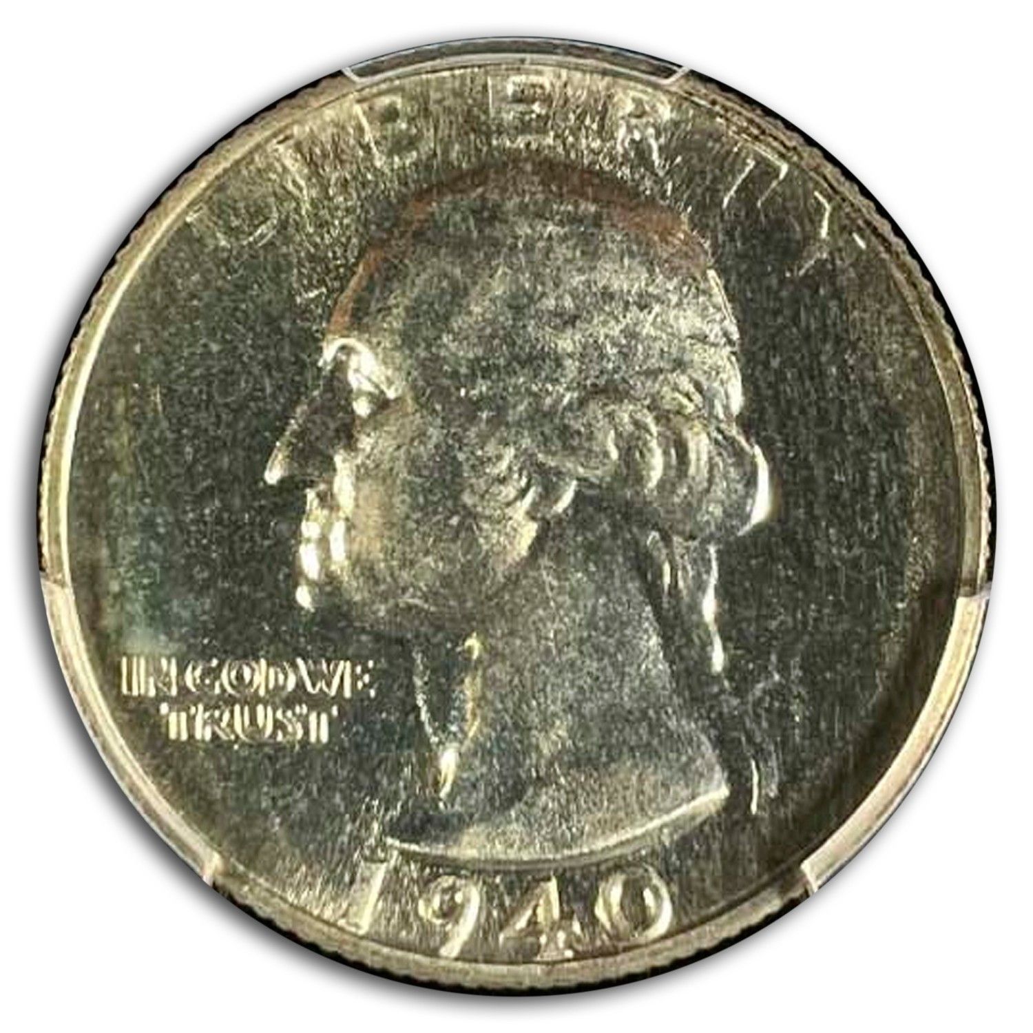 1940 Washington Quarter PR-66 PCGS