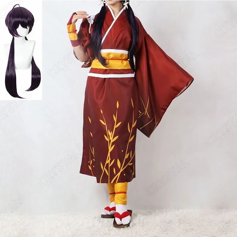 文豪ストレイドッグス 泉鏡花 コスプレ衣装 ウイッグ付き ワンビース JK制服 いずみ きょうか グッズコスプレ用 Cosplay ほしの アイ アイドル センター コスチューム フルセット 変身 変装 仮装