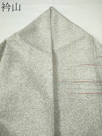 平和屋着物○石川県指定無形文化財 牛首紬 白山工房 訪問着 刺繍 霞文