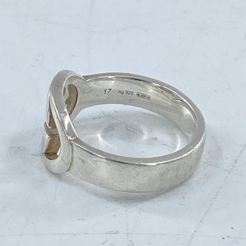 GUCCI インターロッキングG リング 17 シルバー グッチ Ag925 10