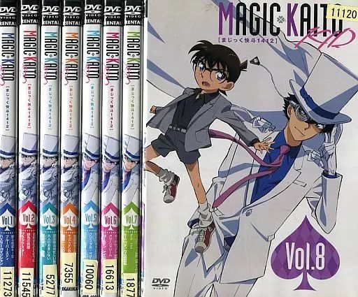 アニメ　DVD　まじっく快斗1412　全8巻セット DVDまじっく快斗1412 全8巻 完結セット - メルカリ