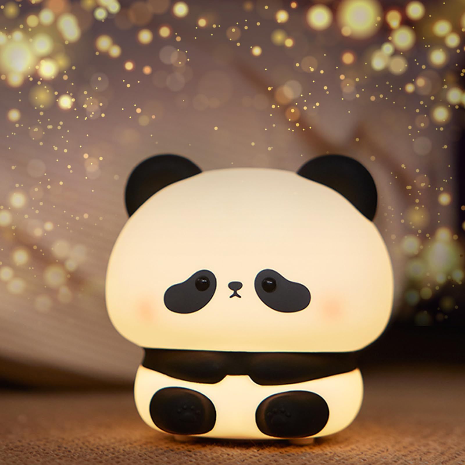 ベッドサイドライト LED 子供 間接照明 かわいいパンダ型ライト 常夜灯 