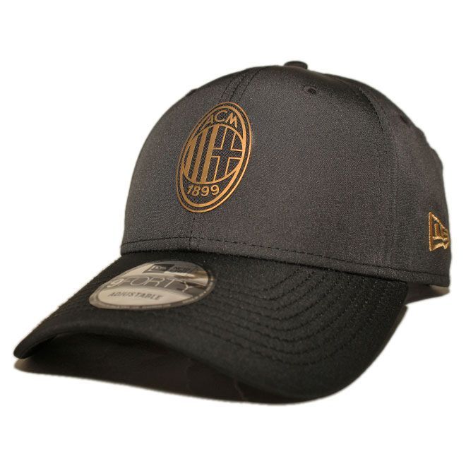 ニューエラ ストラップバックキャップ 帽子 NEW ERA 9forty メンズ レディース セリエA ACミラン フリーサイズ