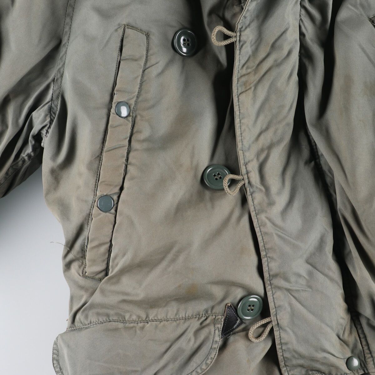 古着 71年納品 米軍実品 N-3B バックステンシル入り ミリタリー 