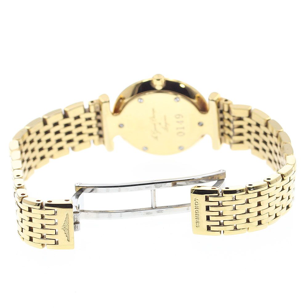 ロンジン LONGINES L4.209.2 グランドクラシック 12Pダイヤ クォーツ  