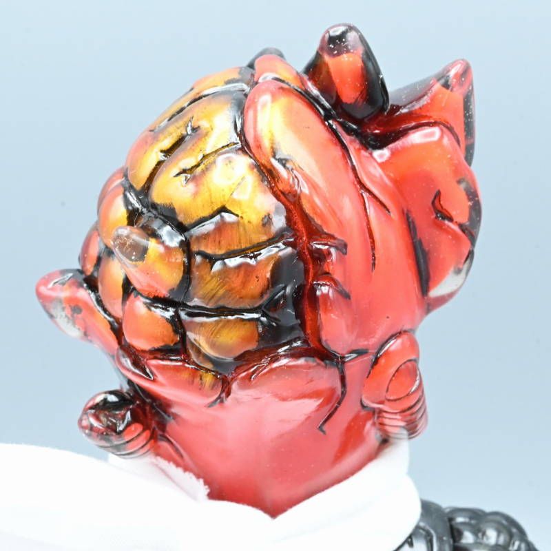 REALHEAD×シカマァク シカ魔シン クリア二重成型 赤/黒/金/銀 白