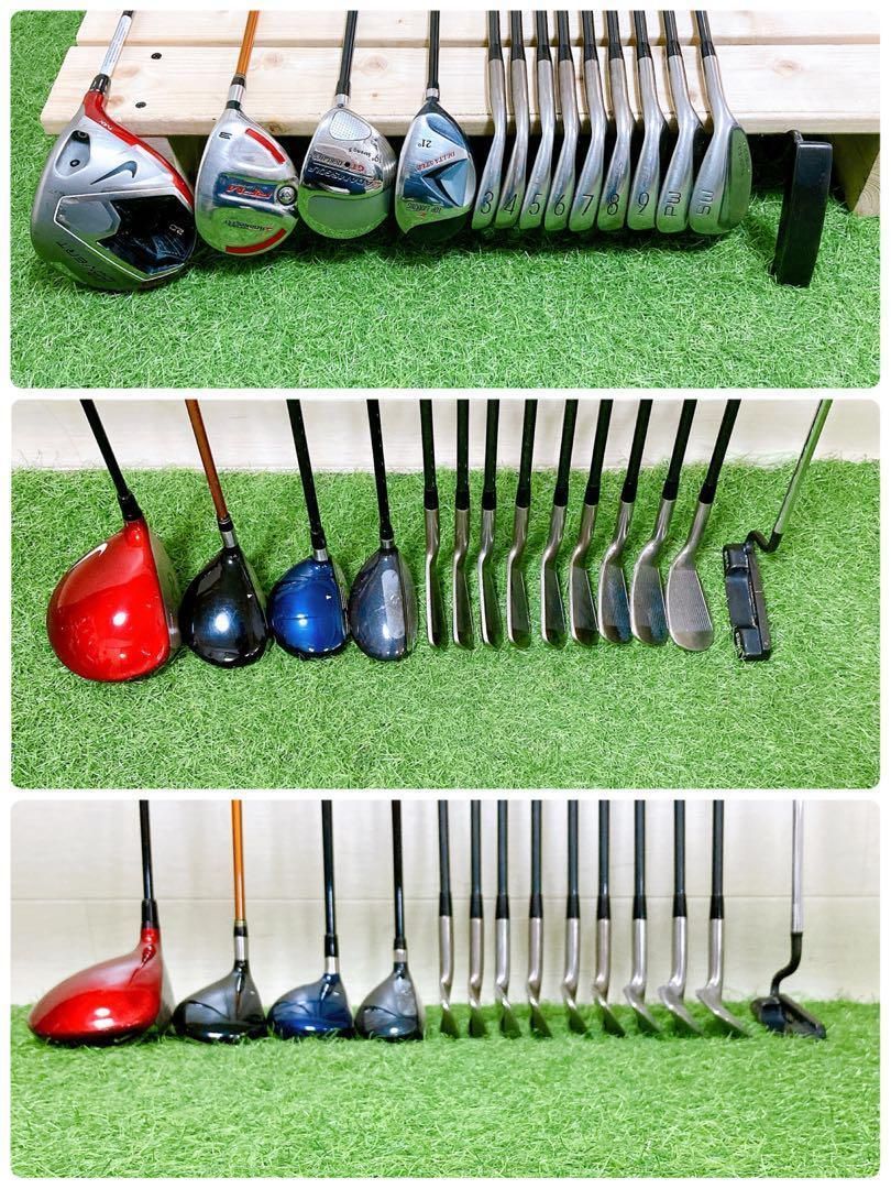 9.ナイキ 初心者オススメ ゴルフクラブ メンズセット キャディー