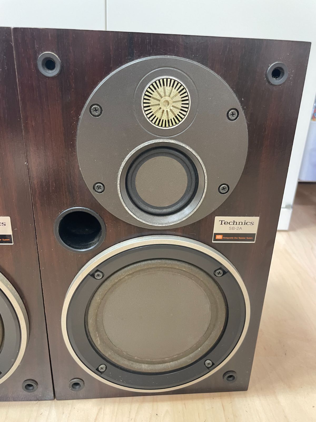 8900‐1】◇平面スピーカー・テクニクス◇「Technics SB-2A」3WAY