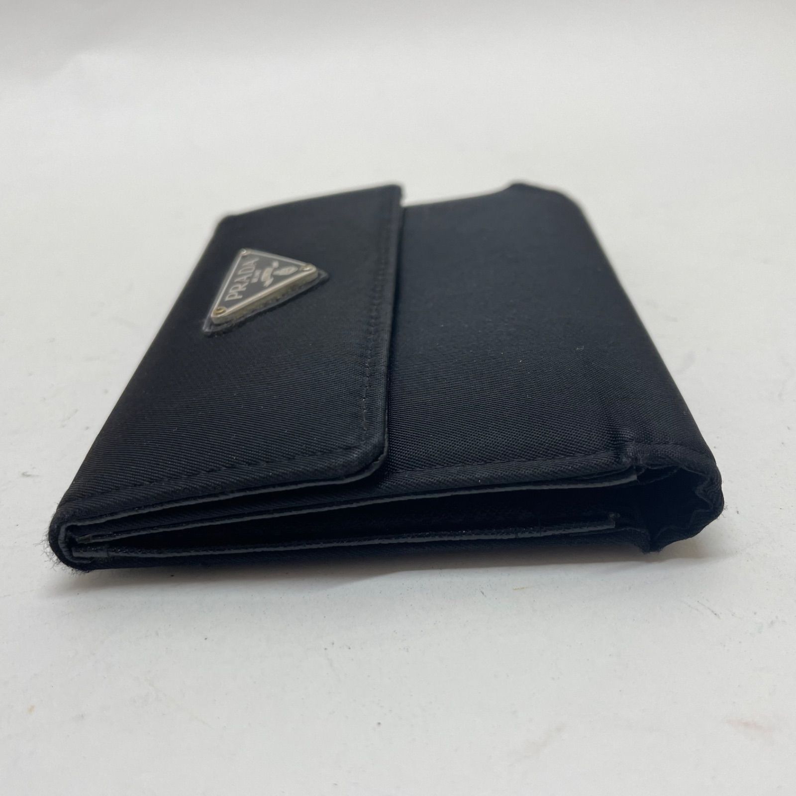 PRADA ナイロン ブラック 三つ折り財布 PRADA 三つ折り財布 ブラック