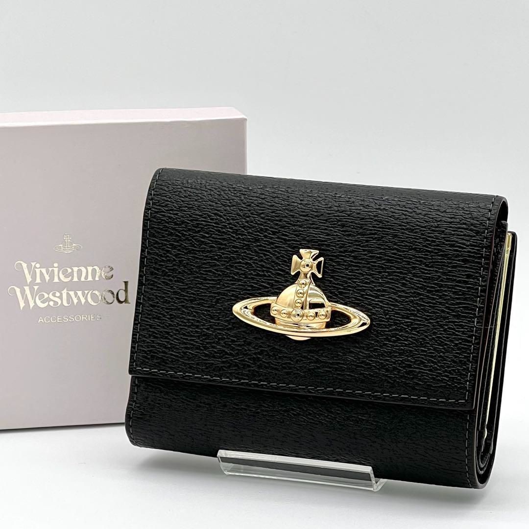 未使用級】Vivienne EXECUTIVE 三つ折財布 ORB ブラック - メルカリ