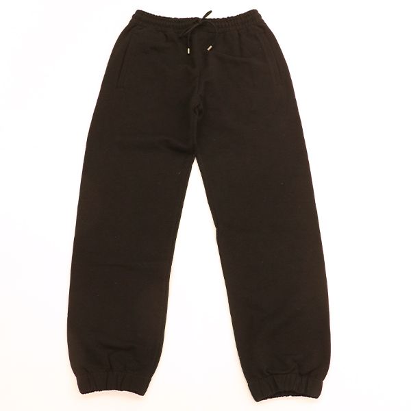 グッチ GUCCI ミラープリント スウェット パンツ 681145 コットン100％ サイズXS170/74A ブラック メンズ【yy】【中古】4000064801000760