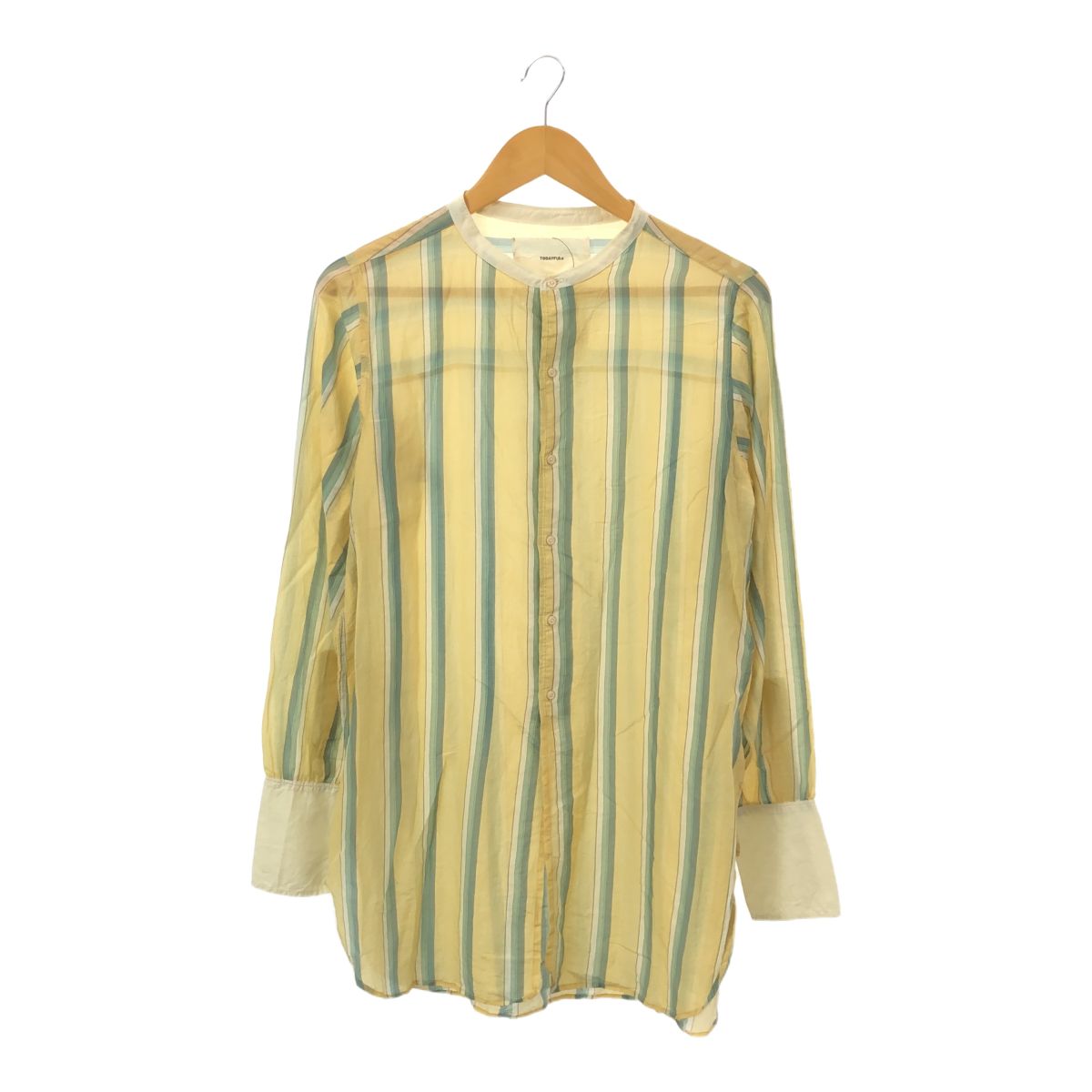 TODAYFUL トゥデイフル 21/SS 12110403 長袖シャツ Fサイズ 
