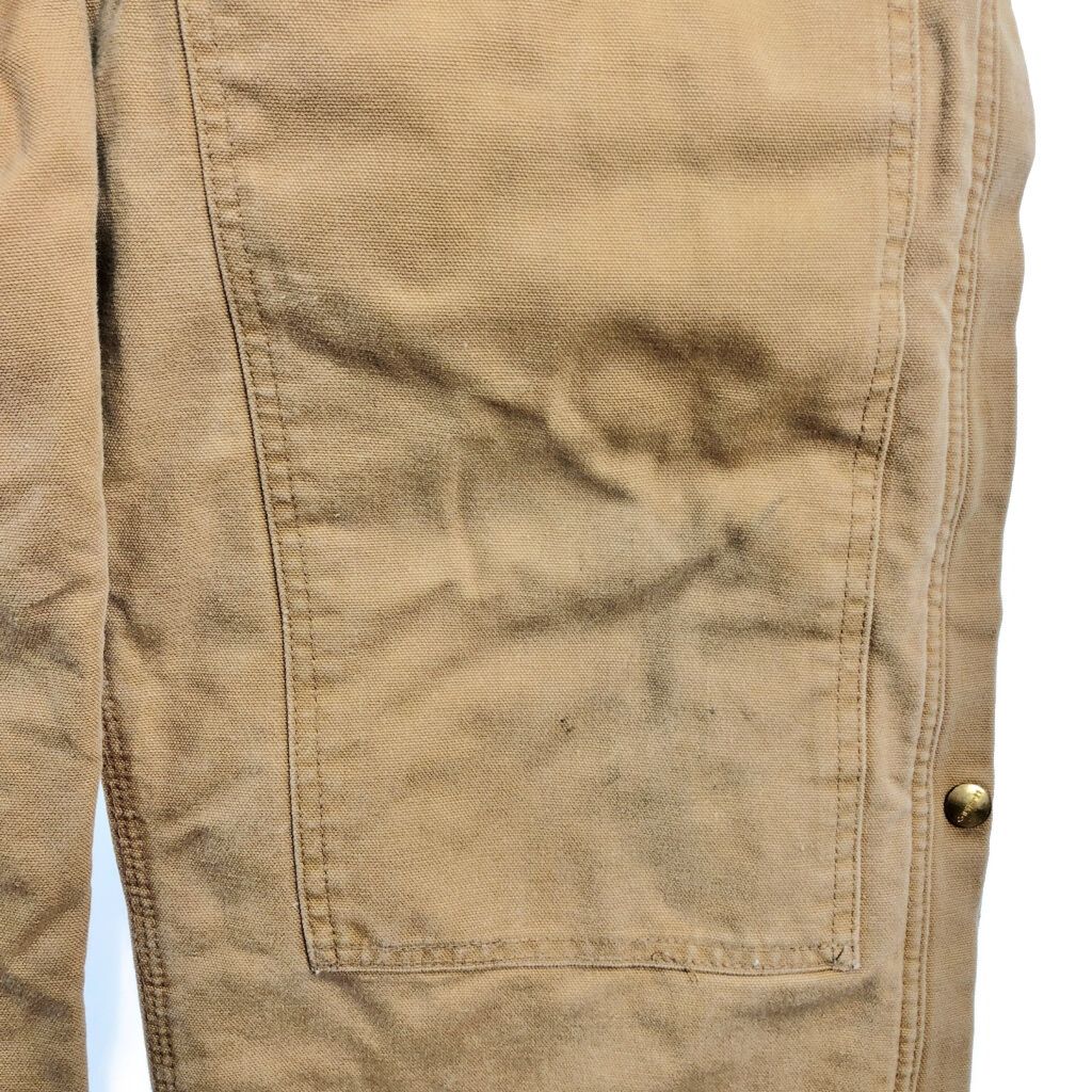 80年代 USA製 Carhartt カーハート ダック ダブルニー ビブ  