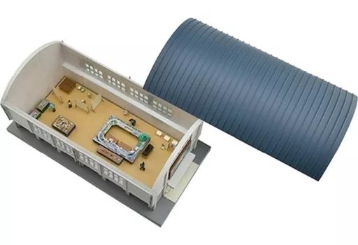 鉄道模型 1|150 MD03 マイクロドールハウス鉄道模型走行会 組み立てキット エコラクチャー 324379