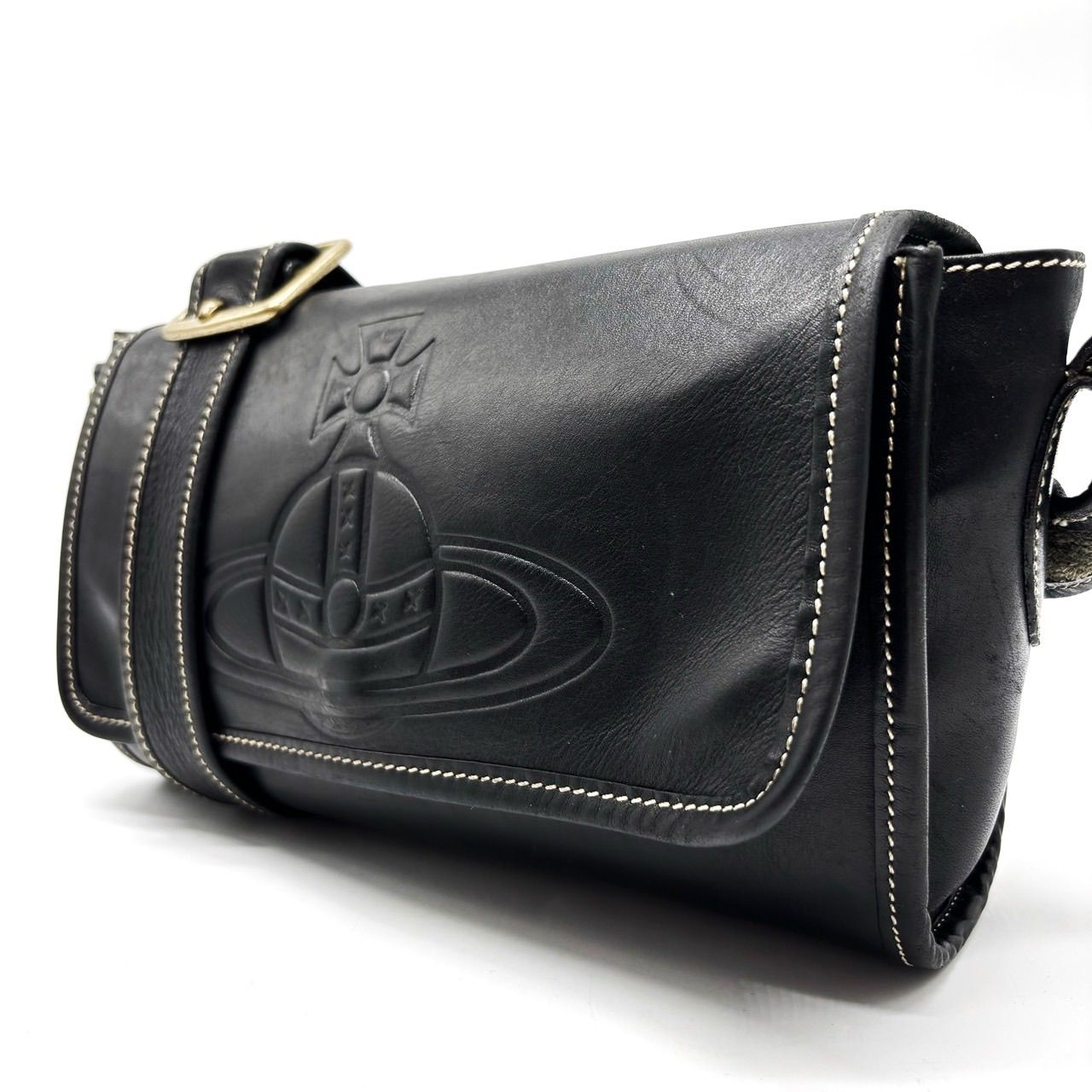 Vivienne Westwood アコード ショルダーバッグ レザー 赤 Fashion Bag