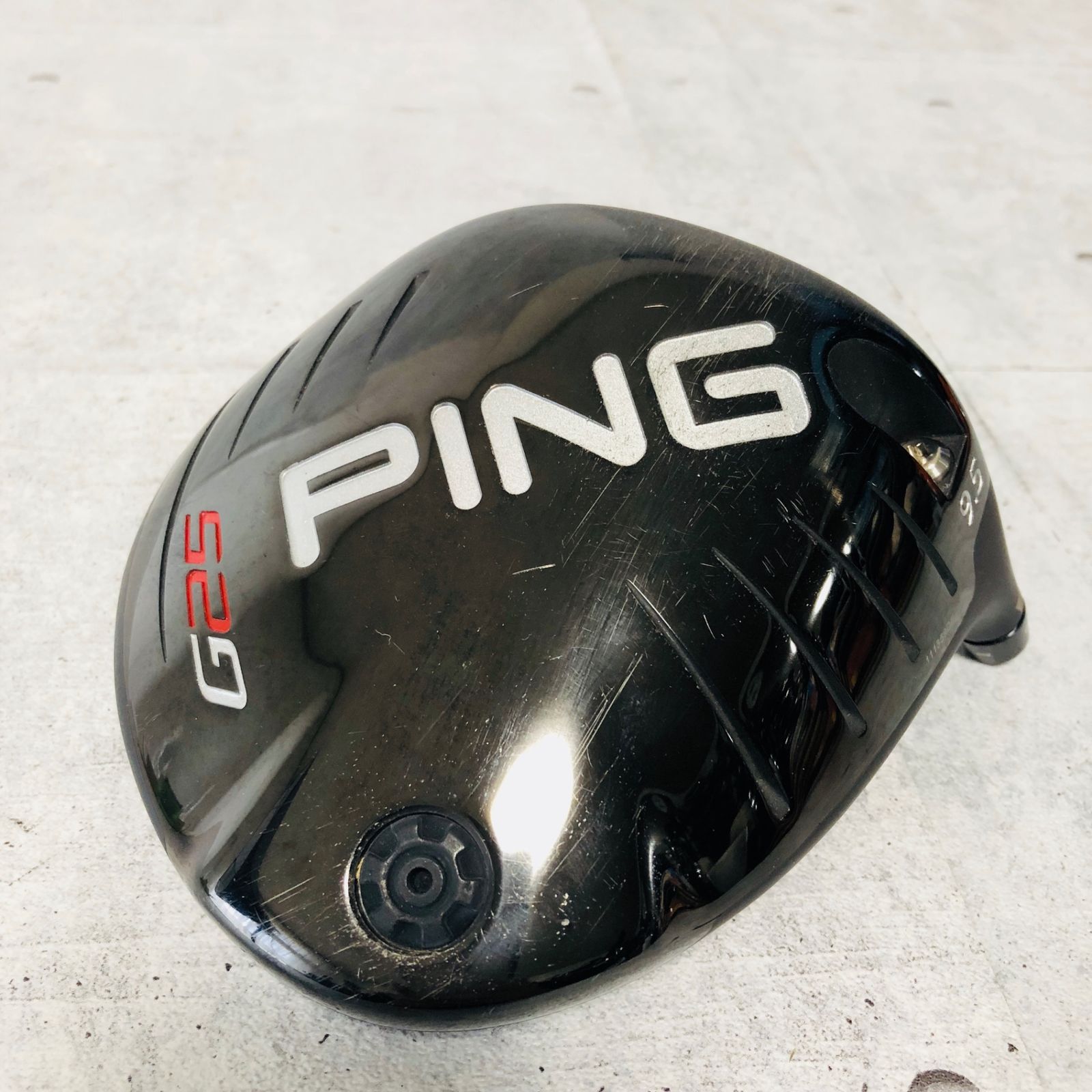 PING ピン G25 ヘッド ドライバー 1W メンズ ゴルフ ウッド 単品 初心者 入門 PING ピン G25 ヘッド ドライバー 1W メンズゴルフ ウッド 単品