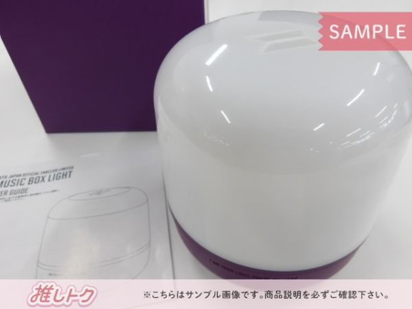 【新品未開封】BTS MUSIC BOX LIGHT オルゴール内蔵ムードライト BTS JAPAN限定 MUSIC BOX LIGHT 新品未開封 公式 ライト ルーム