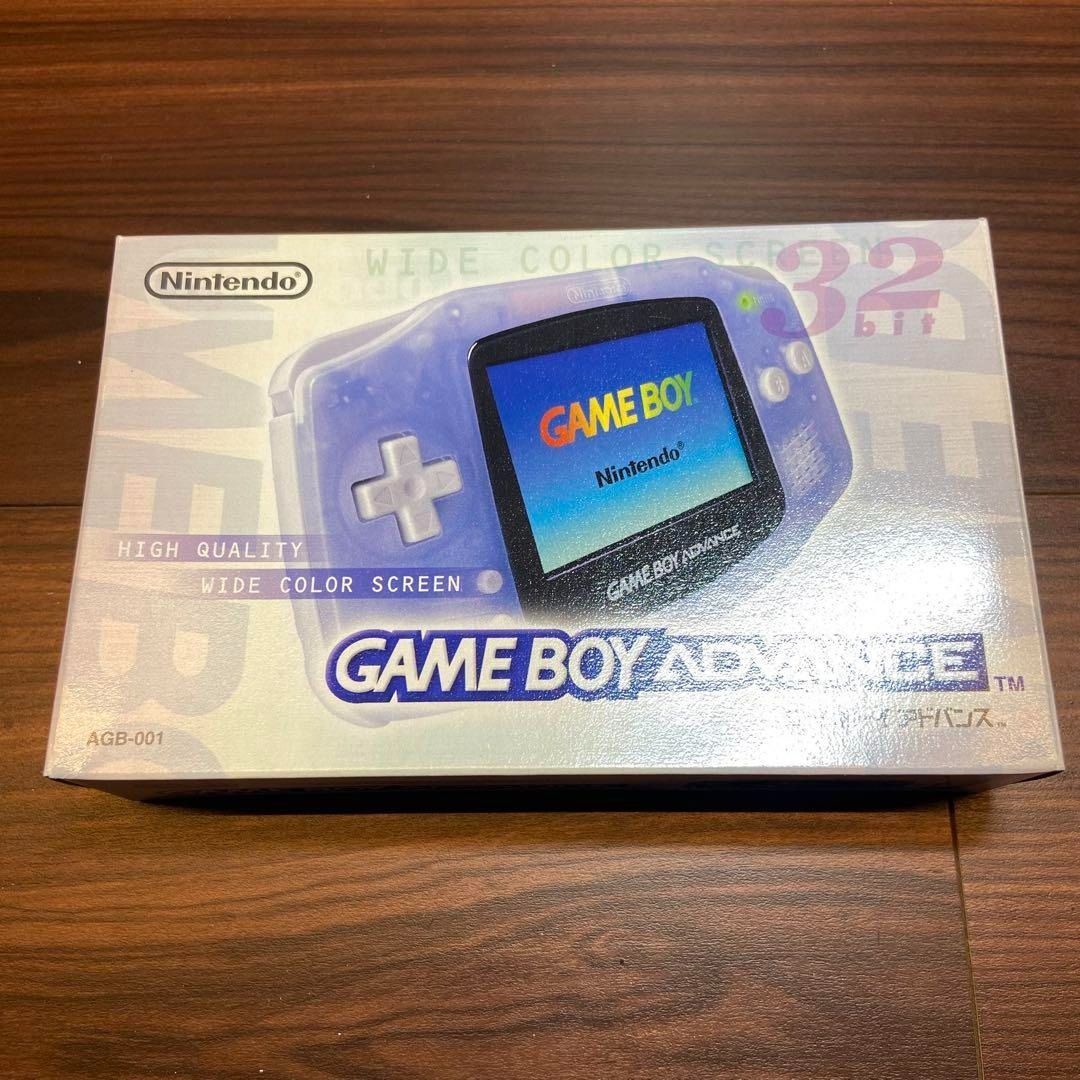 ンテンドー ゲームボーイアドバンス ミルキーブルー 3943